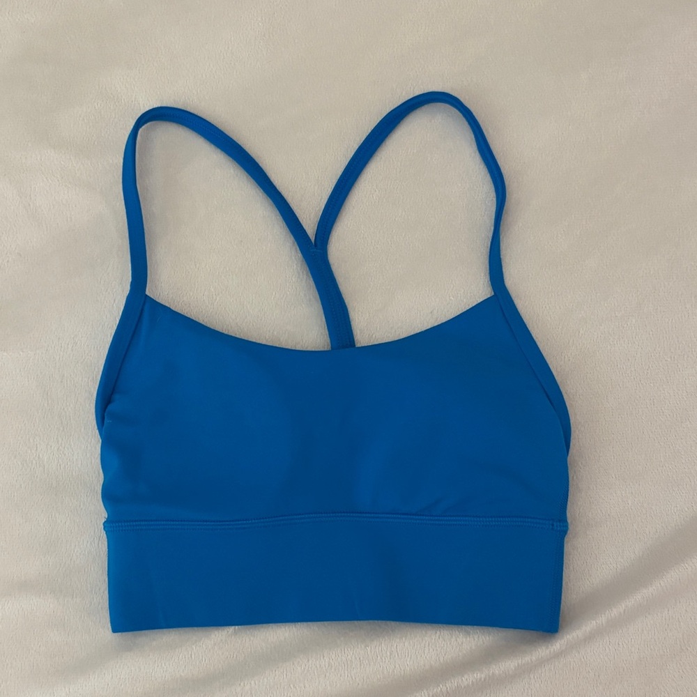 Lululemon blue sports bra